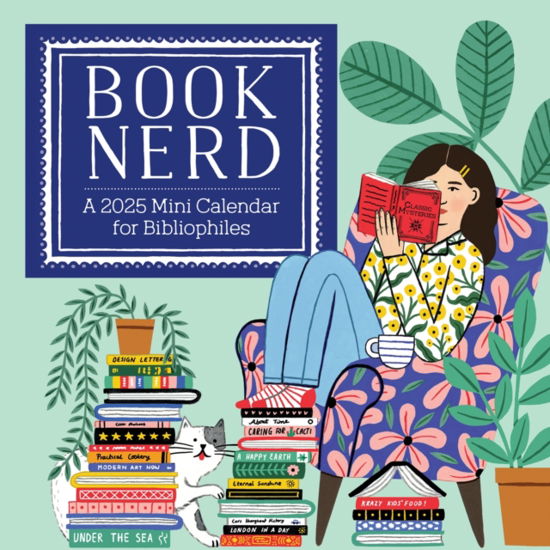 Book Nerd Mini Wall Calendar 2025 - Holly Maguire - Merchandise - Workman Publishing - 9781523526628 - August 6, 2024