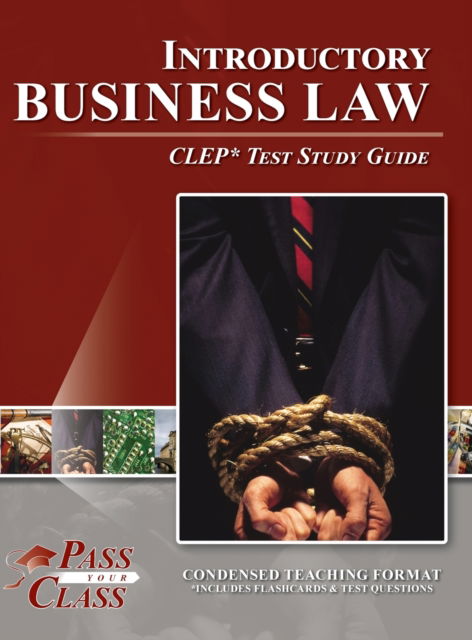 Cover for Passyourclass · Introductory Business Law CLEP Test Study Guide (Hardcover Book) (2022)