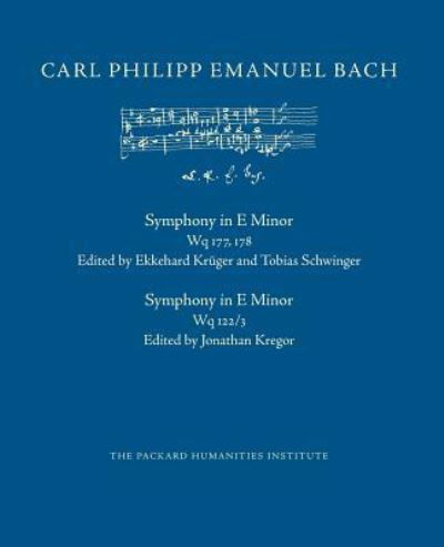Cover for Ekkehard Krueger · Symphony in E Minor, Wq 177-178 (Taschenbuch) (2018)