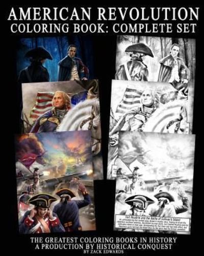 Cover for Zachariah Edwards · American Revolution Coloring Book (Paperback Book) (2018)