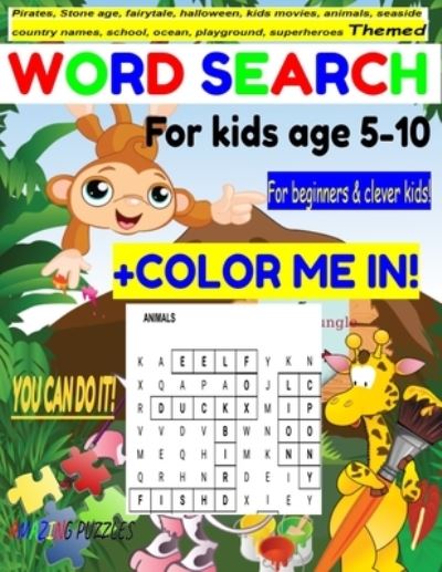 Cover for Richard Mann · Themed Word Search for kids age 5-10 (Paperback Book) (2021)