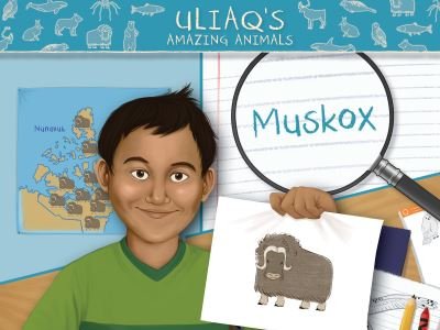 Cover for Danny Christopher · Uliaq's Amazing Animals: Muskox: English Edition - Nunavummi Reading Series (Paperback Book) [English edition] (2021)