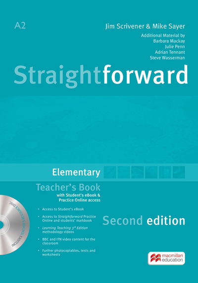 Cover for Philip Kerr · Straightforward 2nd Edition Elementary + eBook Teacher's Pack (Buch) (2016)