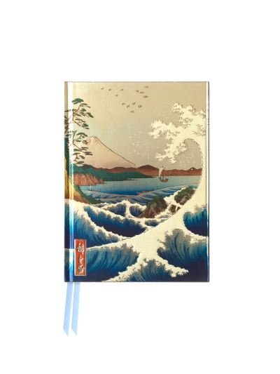 Cover for Hiroshige: Sea at Satta (Foiled Pocket Journal) - Flame Tree Pocket Notebooks (Stationery) (2016)