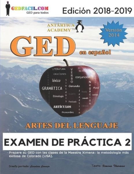 Cover for Ximena Thurman · GED En Espanol - Artes del Lenguaje - Examen de Practica 2 (Paperback Book) (2018)