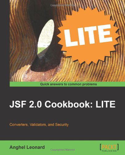 Cover for Anghel Leonard · JSF 2.0 Cookbook: LITE (Paperback Book) (2011)