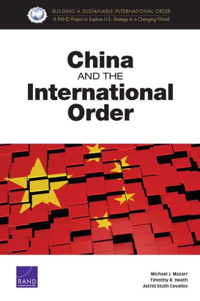 Cover for Michael J Mazarr · China and the International Order (Taschenbuch) (2018)