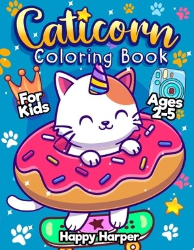 Cover for Harper Hall · Caticorn Coloring Book (Taschenbuch) (2020)