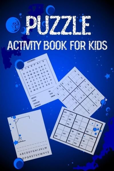 Cover for Moty M Publisher · Puzzle activity book for kids (Paperback Book) (2021)