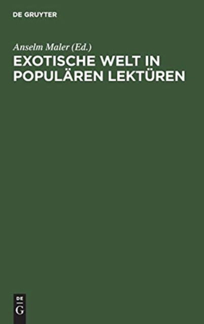 Cover for Exotische Welt in popula?ren Lektu?ren (Book) (1990)