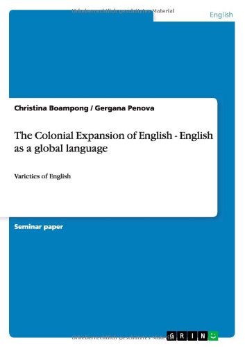 Cover for Boampong · The Colonial Expansion of Engl (Book) (2010)