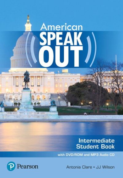 Cover for Antonia Clare · American Speakout, Intermediate, Student Book with DVD / ROM and MP3 Audio CD (Paperback Book) (2017)