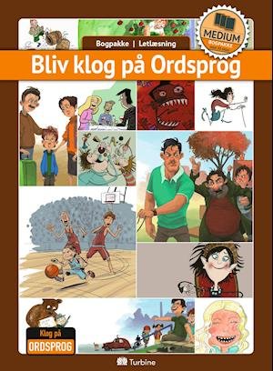 Cover for Bogpakke, letlæsning, fiktion · Bogpakke: Bliv klog på ordsprog (MEDIUM 20 bøger) (Hardcover Book) [1st edition] (2021)