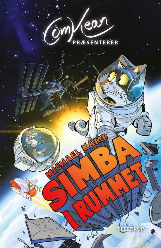 Cover for Michael Kamp · ComKean præsenterer, 5: ComKean præsenterer - Simba i rummet (Inbunden Bok) [1:a utgåva] (2023)