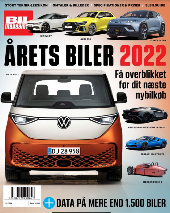 Cover for Årets Biler 2022 (Inbunden Bok) [1:a utgåva] (2022)