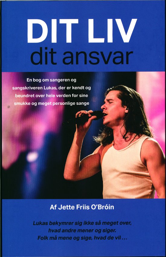 Cover for Jette Friis O'Brôin · Dit liv dit ansvar (Taschenbuch) [1. Ausgabe] (2020)