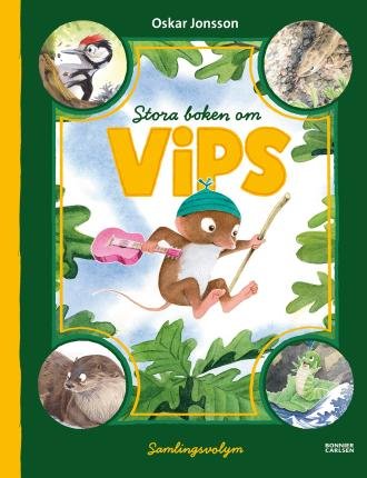 Cover for Oskar Jonsson · Stora boken om Vips (Inbunden Bok) (2022)