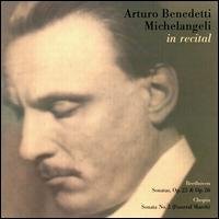 Cover for Beethoven / Chopin / Michelangeli / Benedetti · Piano Sonatas 11 &amp; 12 / Piano Sonata 2 (CD) (1999)