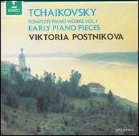 Cover for Pyotr Ilyich Tchaikovsky  · Complete Piano Works Vol.1 (CD)