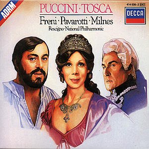 Tosca - Puccini / Pavarotti / Freni / Rescigno / Milnes - Muziek - DECCA - 0028941403629 - 25 oktober 1990