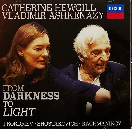 Cover for Catherine Hewgill &amp; Vladimir Ashkenazy · From Darkness To Light (CD) (2021)