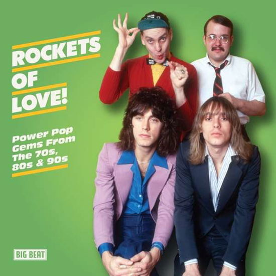 Cover for Rockets of Love: Power Pop Gems from 70s 80s &amp; 90s · Rockets Of Love! Power Pop Gems From The 70S. 80s &amp; 90s (CD) (2021)