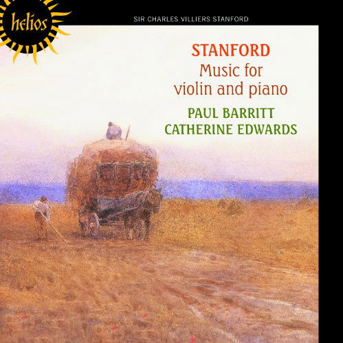 Cover for Paul Barritt  Catherine Edward · Stanford Music for Violin and (CD) (2013)