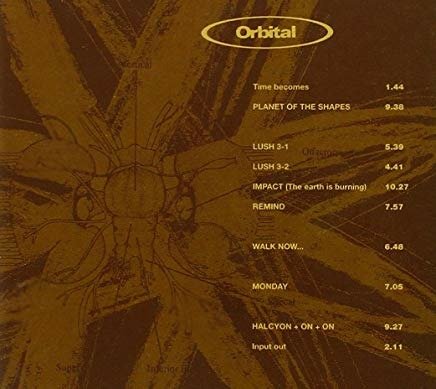 Orbital 2 - Orbital - Musiikki - INTERPOL - 0042282838629 - 