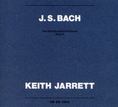 Cover for Keith Jarrett · Bach: Well Tempered Clavier Book 2 (CD) (2000)