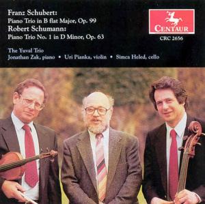 Piano Trios - Schubert / Schumann / Yuval Trio - Musik - Centaur - 0044747265629 - 24. februar 2004