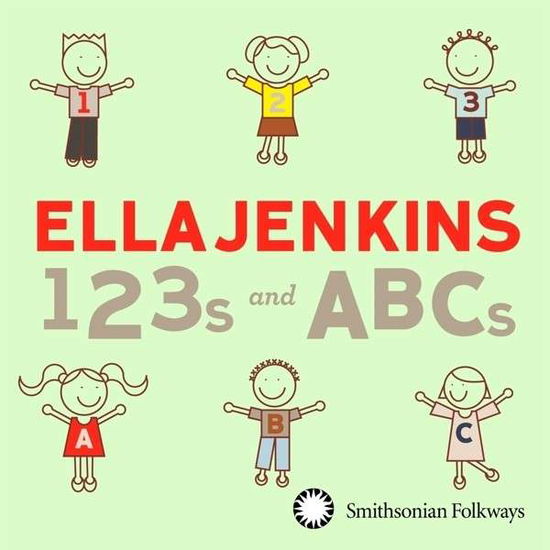 123s And Abcs - Ella Jenkins - Musik - SMITHSONIAN FOLKWAYS - 0093074507629 - 23 januari 2014