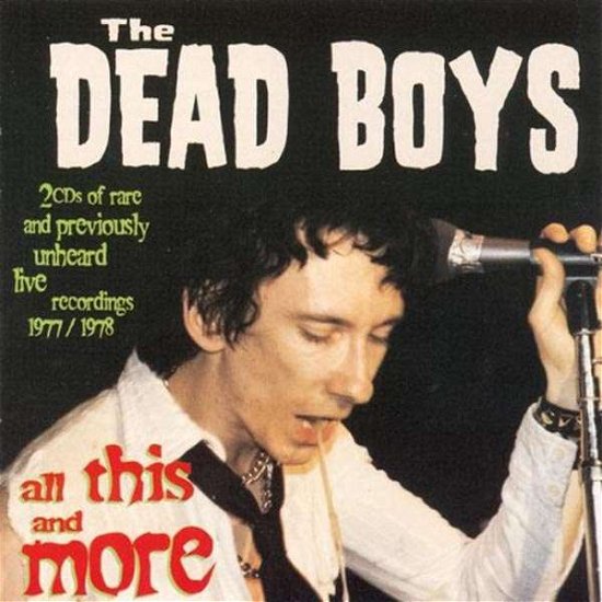Cover for Dead Boys · All This and More (CD)