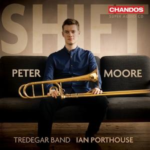 Cover for Peter Moore &amp; Tredegar Band &amp; Ian Porthouse · Shift (CD) (2025)