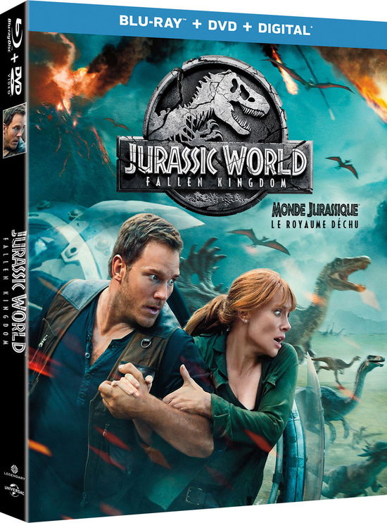 Cover for Blu-ray · Jurassic World: Fallen Kingdom (Blu-ray) (2018)