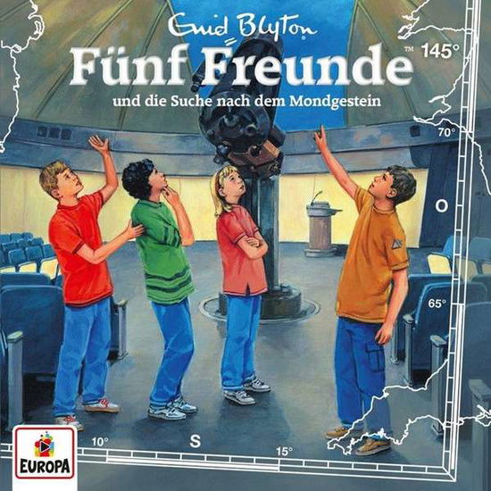 Folge 145: Und Die Suche Nach Dem Mondgestein - Fünf Freunde - Musiikki - Sony Music Entertainment Austria GmbH - 0194399354629 - perjantai 5. marraskuuta 2021