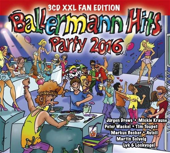 Cover for Ballermann Hits Party2016 · Various Artists (CD) (2020)