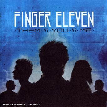 Cover for Finger Eleven · Them vs. You vs. Me (CD) (2025)