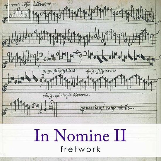 Cover for Fretwork · In Nomine II (CD) (2019)