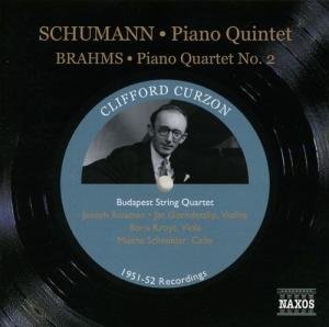 Cover for Curzon / Budapest String Quartet · SCHUMANN: Piano Quintet, Op.44 (CD) (2005)