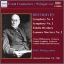 Cover for Weingartner,felix/+ · WEINGARTNER:BEETHOVEN-Sym.1&amp;2 (CD) (2002)