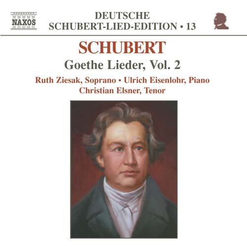 Schubertgoethe Lieder Vol 2 - Elsnerziesakeisenlohr - Musik - NAXOS - 0636943466629 - 2. Juni 2003