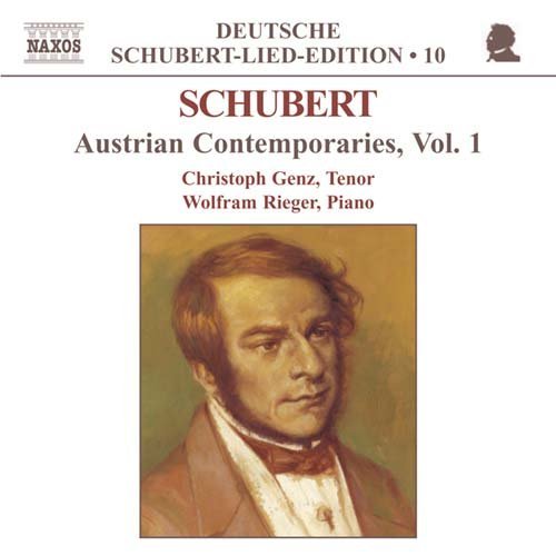 Schubertdeutsche Lied Edition Vol 10 - Genzrieger - Musik - NAXOS - 0636943479629 - 30. september 2002
