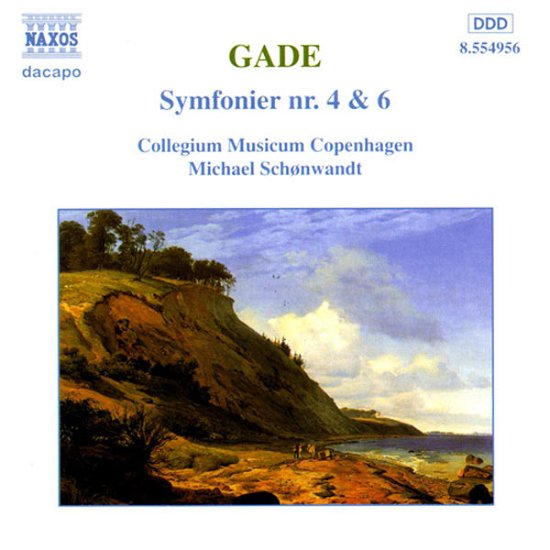 Cover for Niels W. Gade · Symfonier Nr. 4 &amp; 6 (CD) (1997)