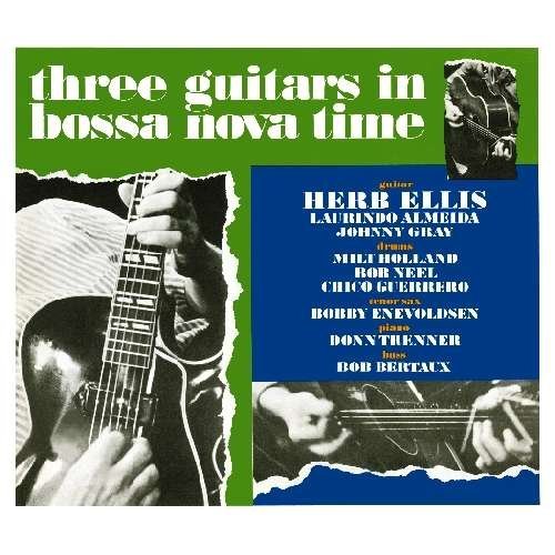 Cover for Herb Ellis · Three Guitars In Bossa Nova Time (CD) (1990)