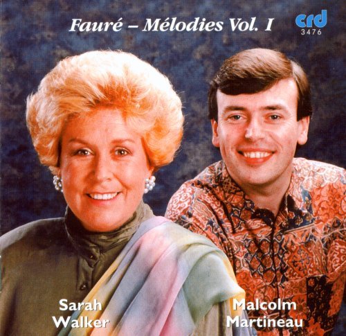 Cover for Faure / Walker / Martineau · Melodies 1 (CD) (2009)