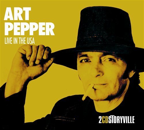 Cover for Art Pepper · Live in the USA (CD) [Digipak] (2011)