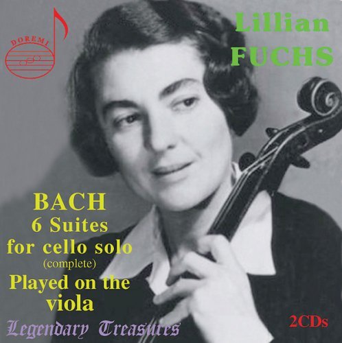 Cover for Bach / Fuchs · Legendary Treasures: Lilian Fuchs Plays (CD) (2005)