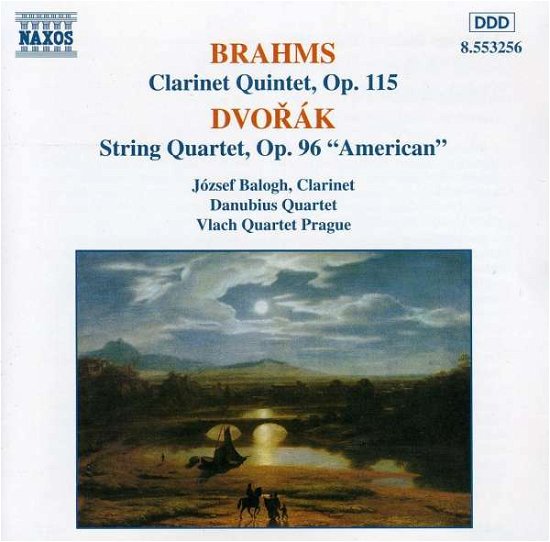 Cover for Dvorak / Brahms · String Quartet No 12 / Clarinet Quintet (CD) (1995)