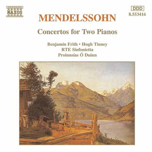 Mendelssohnconcertos For Two Pianos - Rte Sinfoniettaoduinn - Musikk - NAXOS - 0730099441629 - 4. november 1996