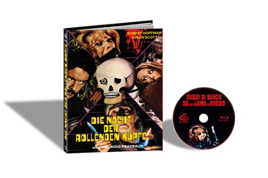 Die Nacht Der Rollenden Köpfe (Ltd.mediabook) - Feature Film - Elokuva - CINEPLOIT DISCS - 0745110919629 - perjantai 26. huhtikuuta 2024